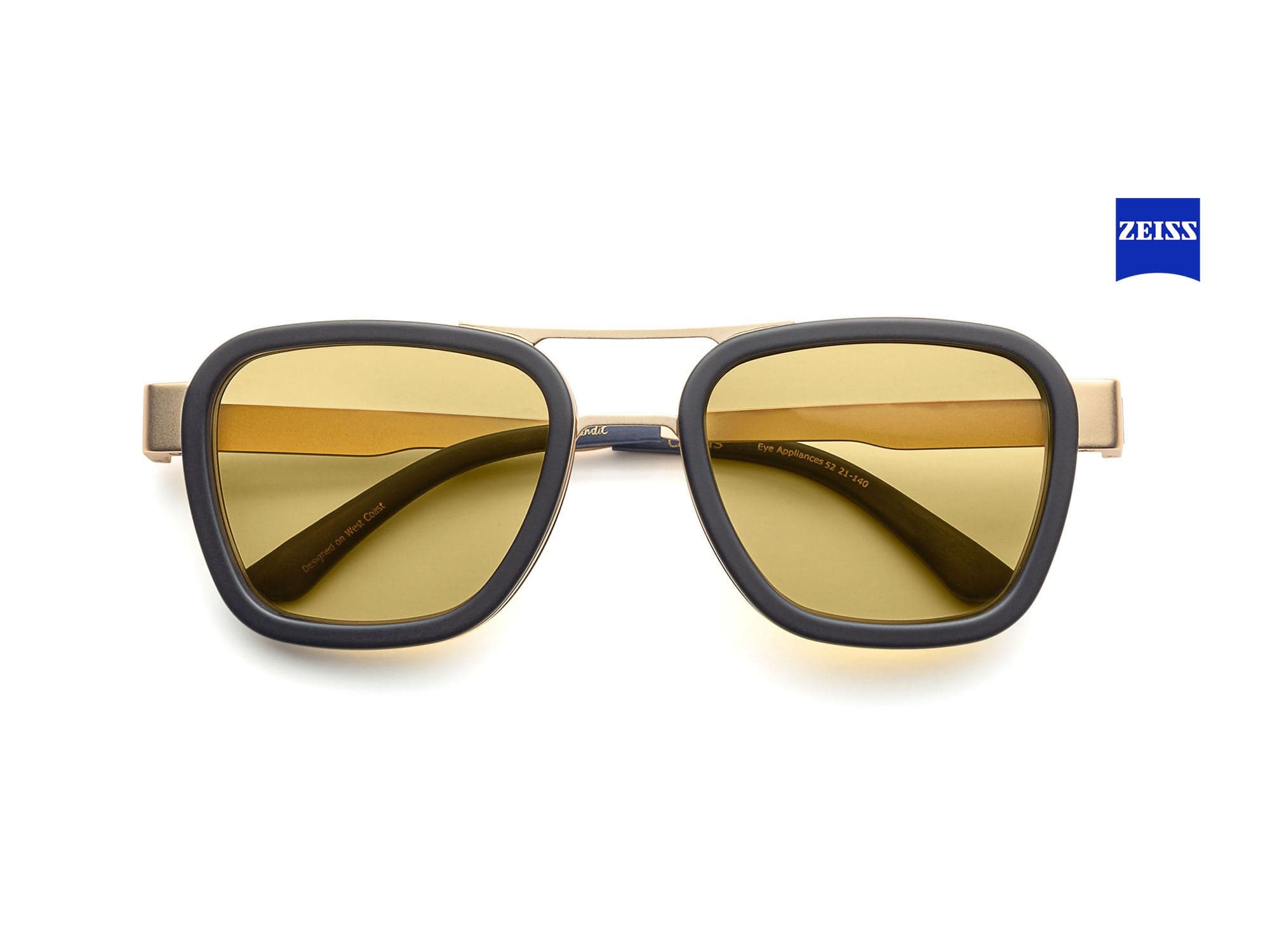 Bandit Sunglasses - Matte Black Amber | Caddis – Caddis
