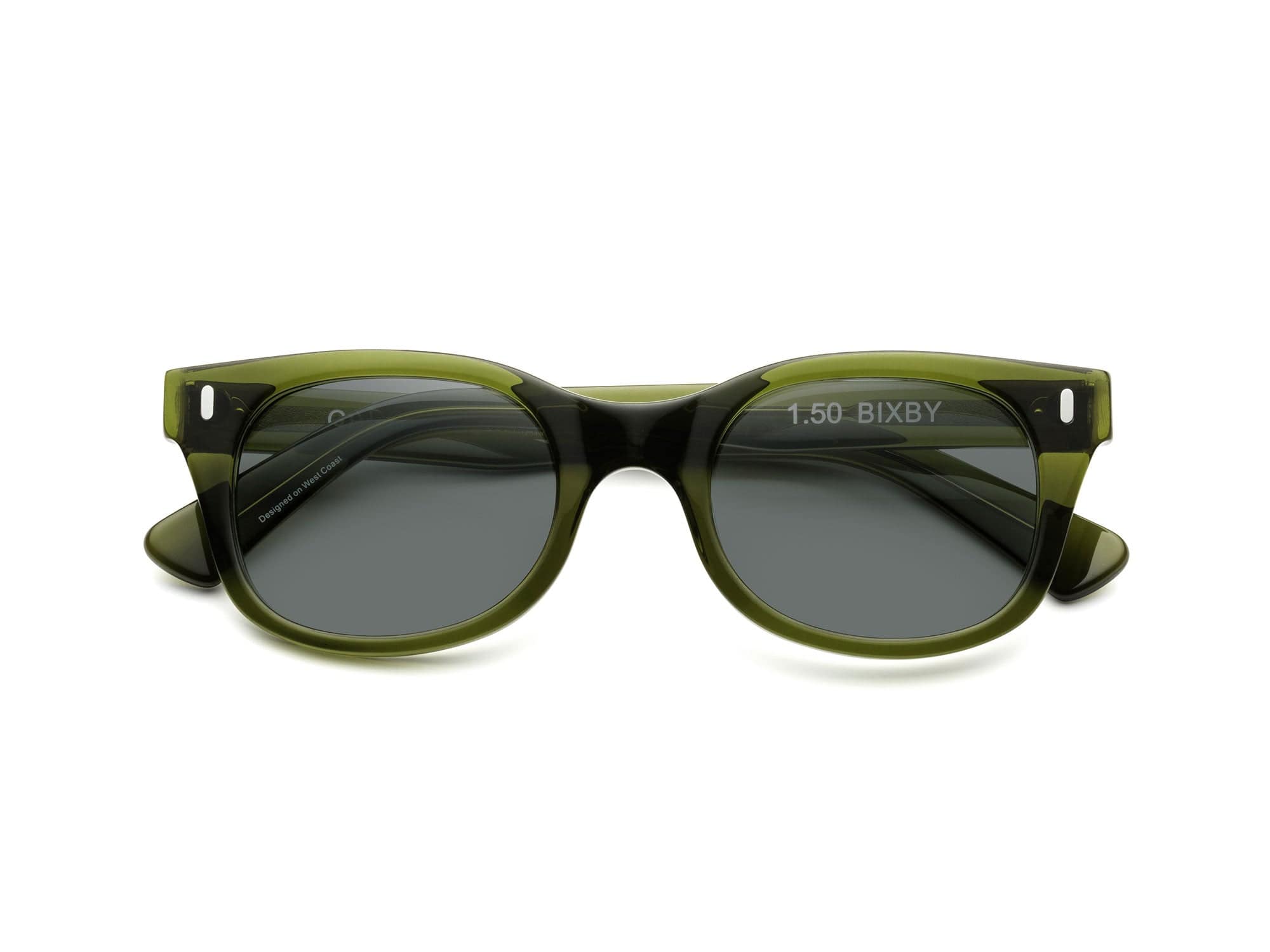 skygrayページです Bixby Sunglass Readers - Heritage Green | Caddis – Caddis