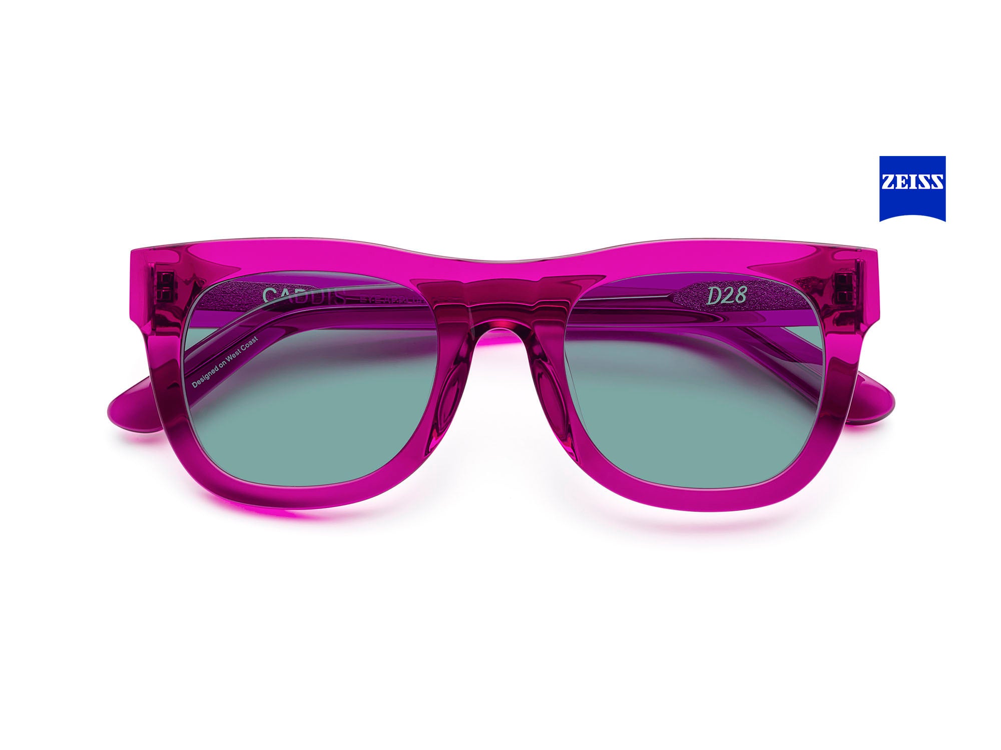D28 Zeiss LightPro Sunglasses - Turtle Green | Caddis – Caddis display picture 3