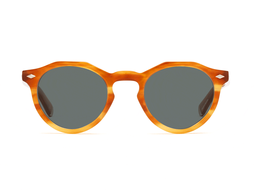 Dogleg Custom Light Responsive Reading Glasses Caddis