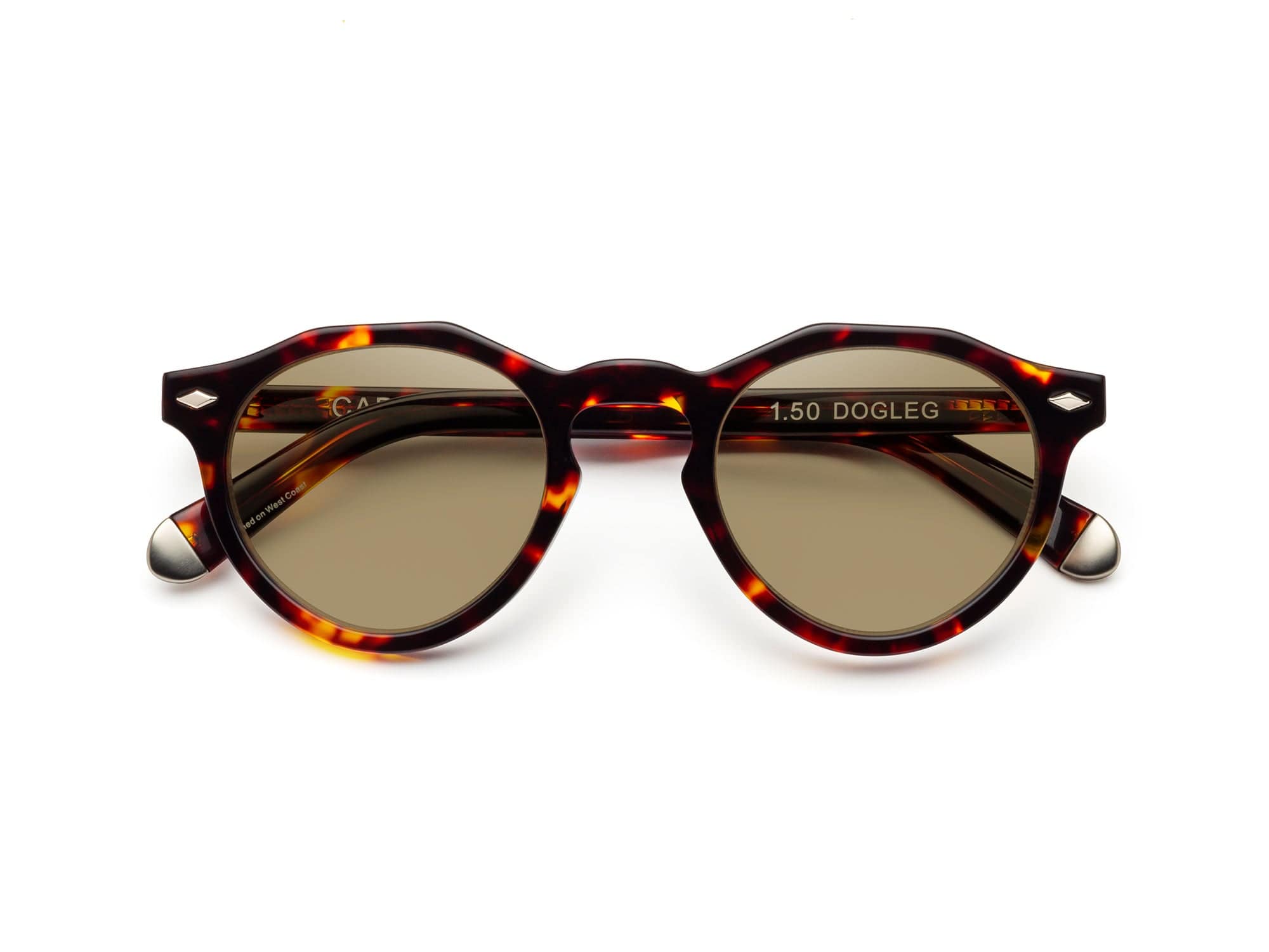 Caddis Brown Sunglasses D28 Sunglass Readers - Bullet Coffee Brown | Caddis – Caddis main image 2
