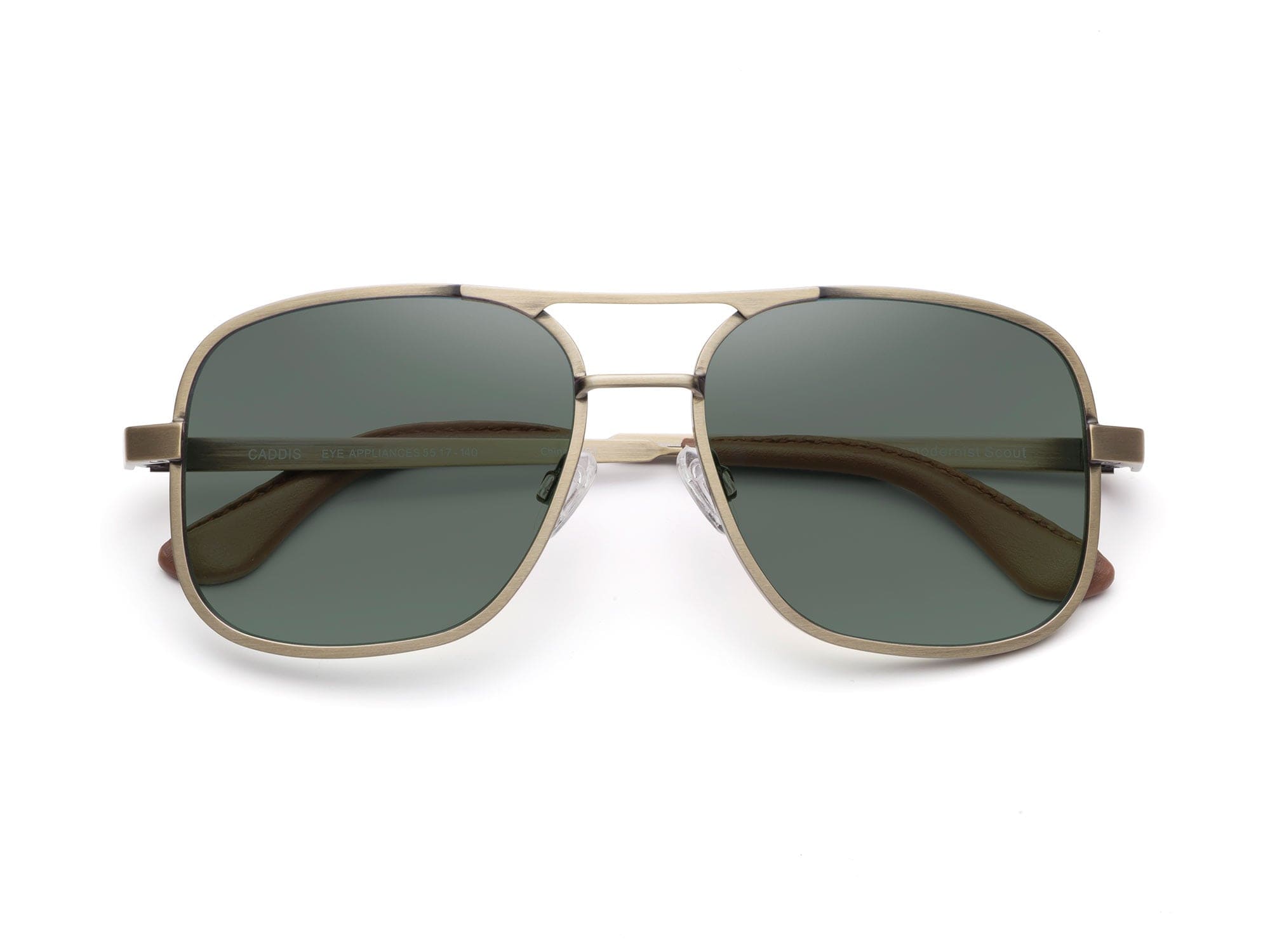 Metamodernist Scout Polarized Sunglasses - Gold | Caddis – Caddis
