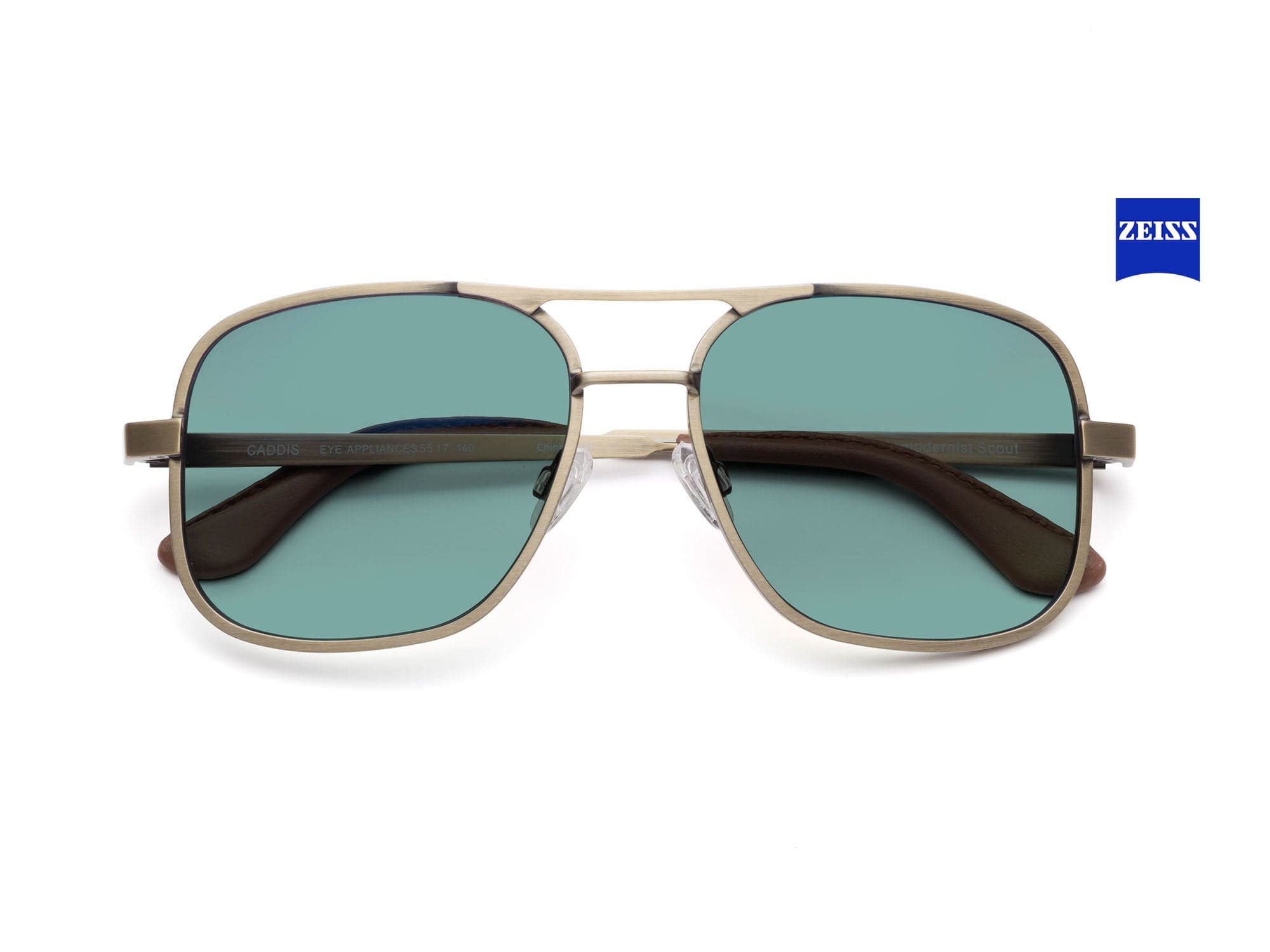 新品未使用 POCKET SHADE M ND ver RETRO STRIPE Metamodernist Scout Zeiss LightPro Sunglasses - Gold | Caddis – Caddis