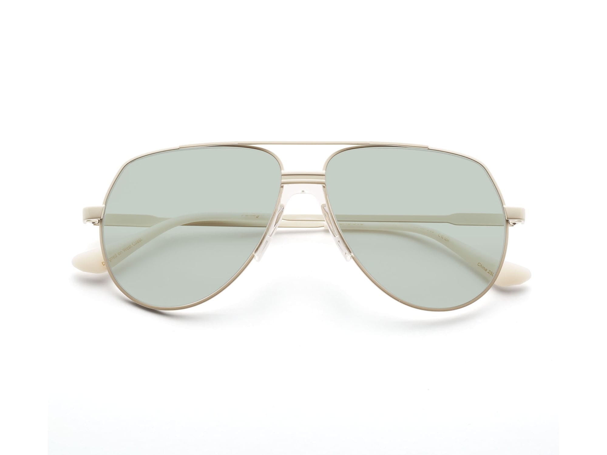 Caddis Silver Aviator Metal Frame Progressive Reader Glasses 2.5 J. Turkee Progressive Glasses - Gunmetal Black | Caddis – Caddis main image 3