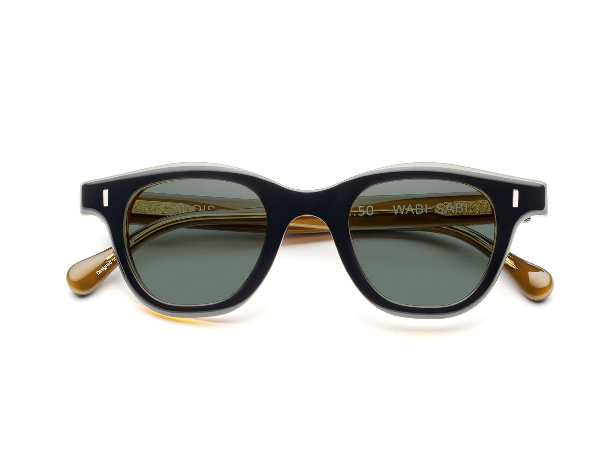 Wabi Sabi Sunglass Readers - Texas Tea Black | Caddis – Caddis