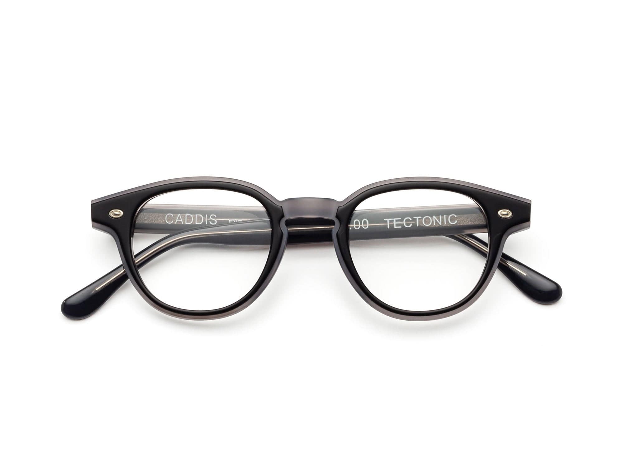 Tectonic Reading Glasses - Matte Black and Bogart | Caddis – Caddis