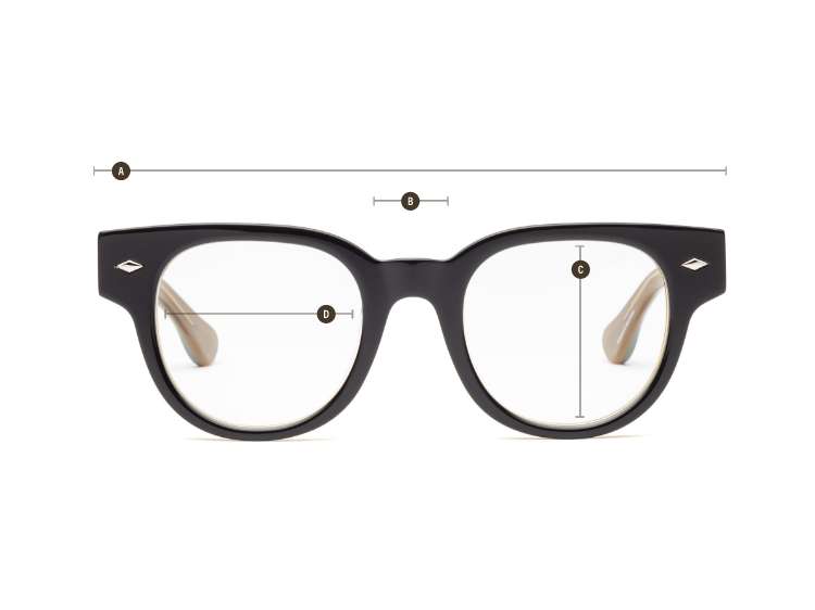Dohbro Reading Glasses - Texas Tea Black | Caddis – Caddis