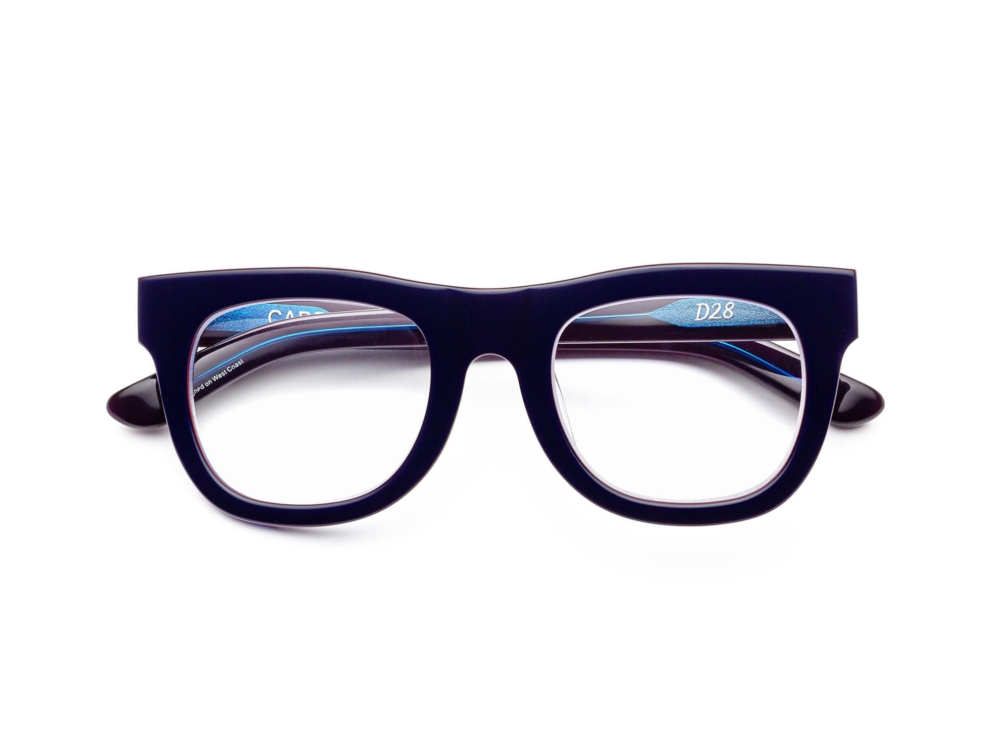 CADDIS Reading Glasses - RGB - D28 - Clear Lens