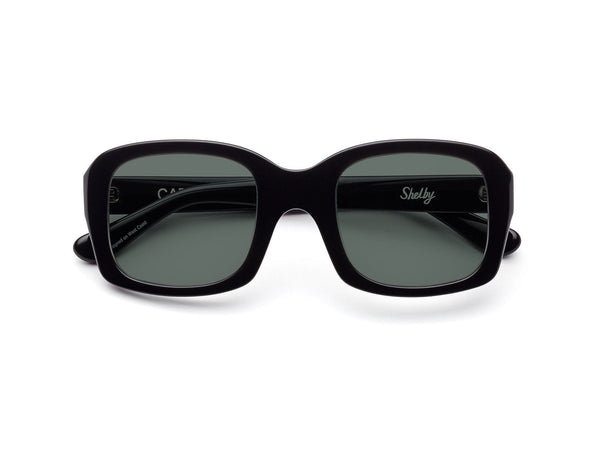 Shelby Polarized Sunglasses - Gloss Black | Caddis – Caddis display picture 1