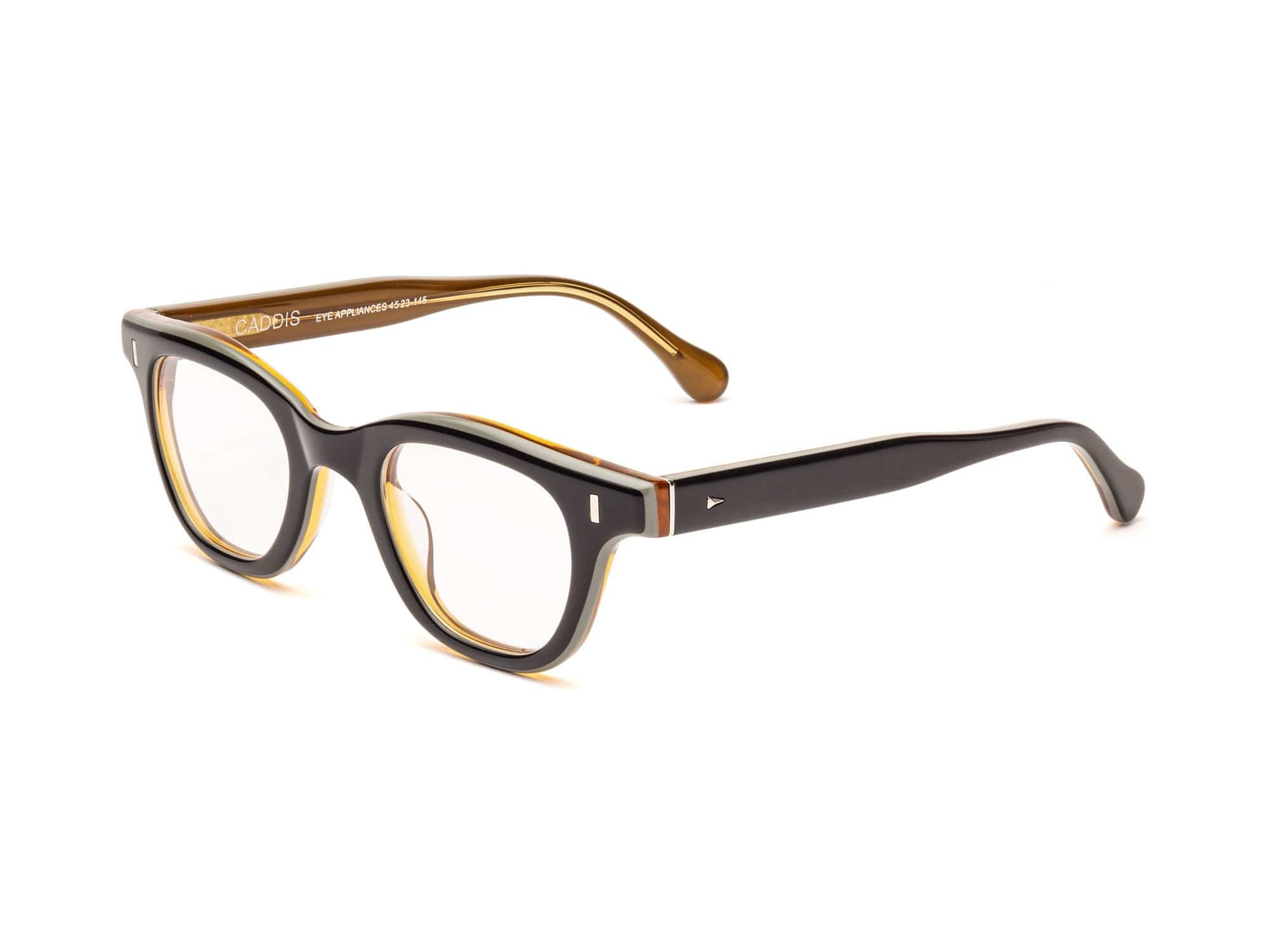 Wabi Sabi Prescription Glasses - Texas Tea Black | Caddis – Caddis