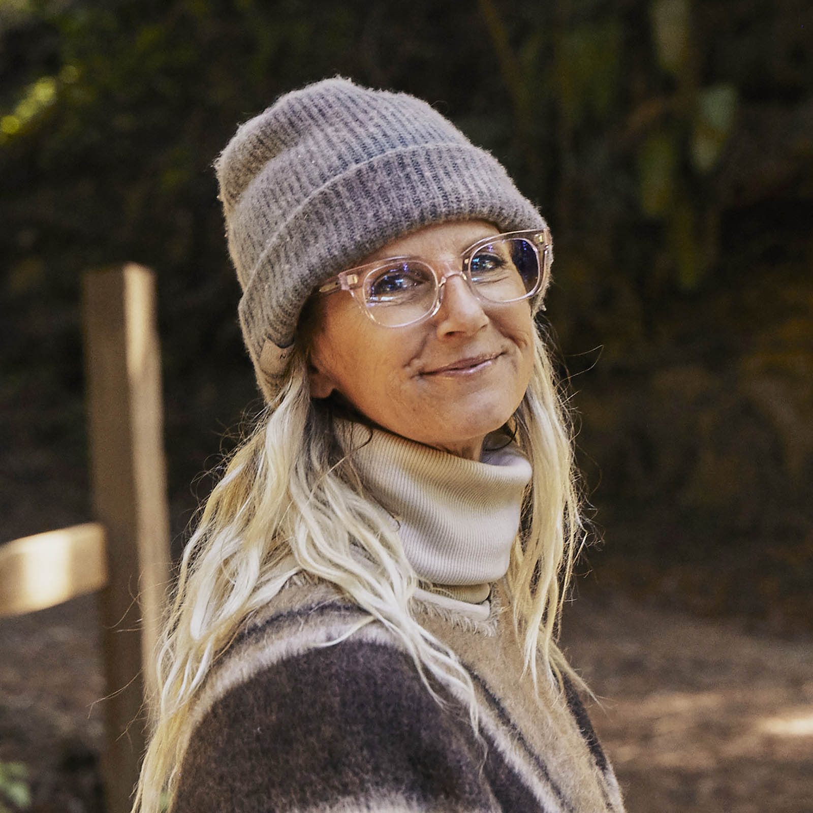 Bixby Reading Glasses - Polished Clear Pink | Caddis – Caddis